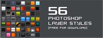フリーで使える56個のphotoshopのレイヤースタイル K Conf