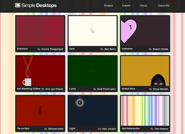 Simple Desktops ミニマルでセンスのいい壁紙サイト K Conf