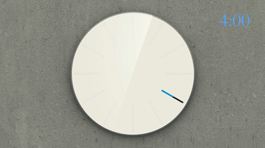 Obligatory Designer Clock on Vimeo