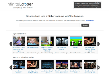 指定範囲で動画をループしてくれるWebサービス 『 Loop』 - PCあれこれ探索