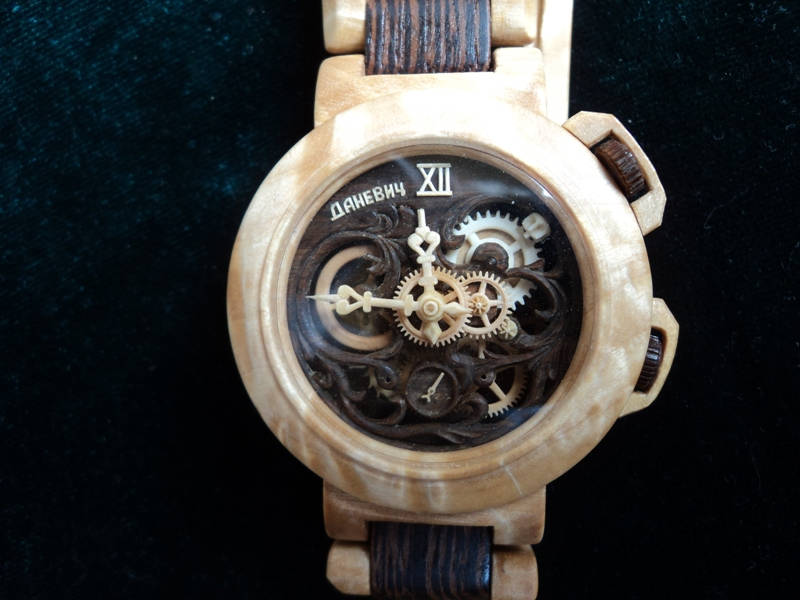 残り一つ❗DODO DEER ペアウォッチ 木製腕時計 軽量 ベージュ